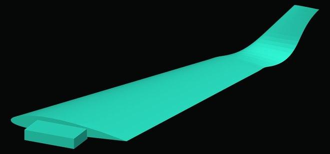 Sharklet test article